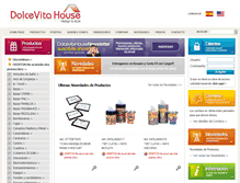 Tablet Screenshot of dolcevitahouse.com.ar